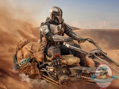 1/10 The Mandalorian and The Child Dlx Art Scale Iron Studios 909130