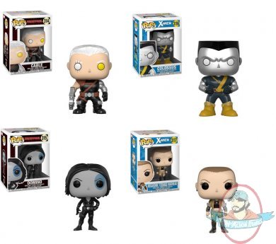 Pop! Marvel X-Men & Deadpool Set of 4 Vinyl Figures by Funko
