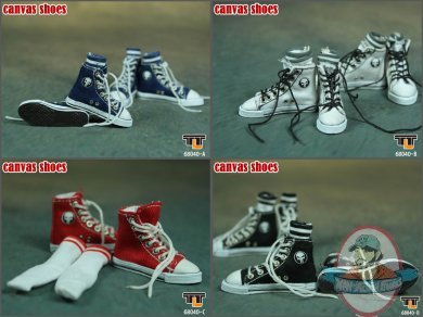 TTL: 1/6 Canvas Shoes For Women Set of 4