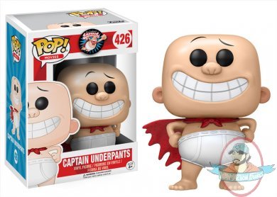 Pop Movies Captain Underpants: Captain Underpants #426 Figure Funko