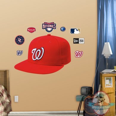 Fathead Washington Nationals Cap MLB Fathead Washington Nationals Cap MLB