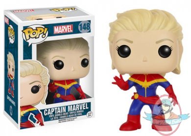 Pop! Marvel Series 4 Captain Marvel #148 Vinyl Figure Funko