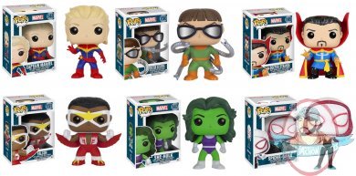 Pop! Marvel Series 4 Set of 6 Vinyl Figure by Funko