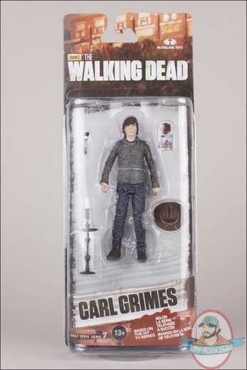 Carl Grimes The Walking Dead TV Series 7 Figure McFarlane