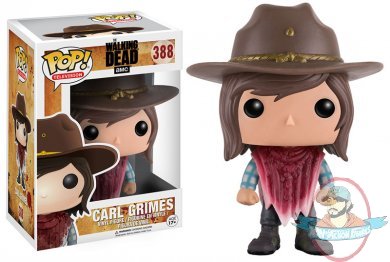 Pop! Television Walking Dead Carl Grimes (BD) #388 Vinyl Figure Funko