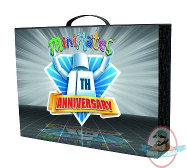 Minimates Carry Case 3 with silver 10th Anniversary Minimate Diamond Minimates Carry Case 3 with silver 10th Anniversary Minimate Diamond