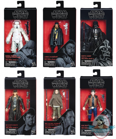 Star Wars Black Series 6 inch Figures Case of 8 Hasbro 201803 Star Wars Black Series 6 inch Figures Case of 8 Hasbro 201803