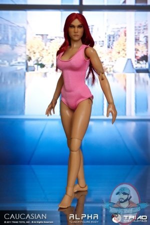 Caucasian Alpha Female Action Figure Body by Triad Toys Caucasian Alpha Female Action Figure Body by Triad Toys
