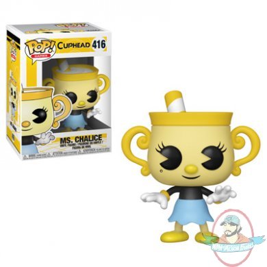 Pop! Games Cuphead Series 2 Ms. Chalice #416 Figure by Funko