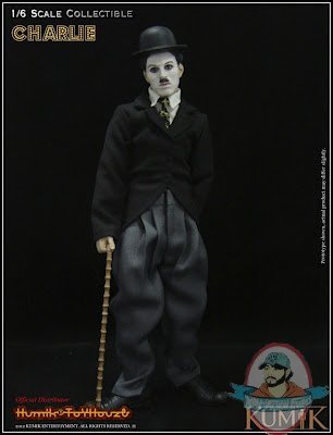 Kumik 1/6th scale Charlie Chaplin the Tramp Collectible Figure