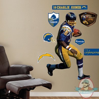 Fathead Charlie Joiner San Diego Chargers NFL Fathead Charlie Joiner San Diego Chargers NFL