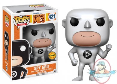 Pop! Disney Movies: Despicable Me 3 Spy Gru Chase #421 Figure by Funko