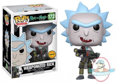 Pop Animation! Rick and Morty Weaponized Rick Chase #172 