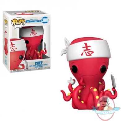 Pop! Disney: Monsters Inc Chef #388 Vinyl Figure Funko