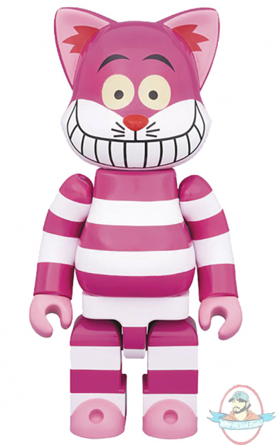 Disney Alice in Wonderland Chesire Cat 400% Bearbrick Medicom Disney Alice in Wonderland Chesire Cat 400% Bearbrick Medicom