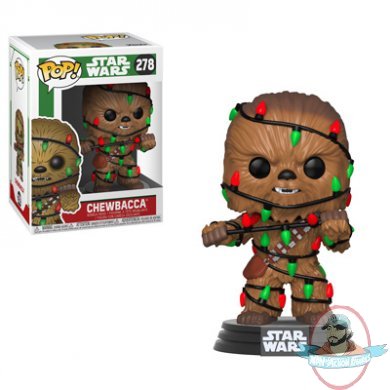 Pop! Star Wars Holiday Chewbacca #278 Vinyl Figure Funko
