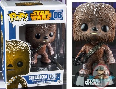 Star Wars Pop! Chewbacca Snow Drift Bobble head Vinyl Figure by Funko