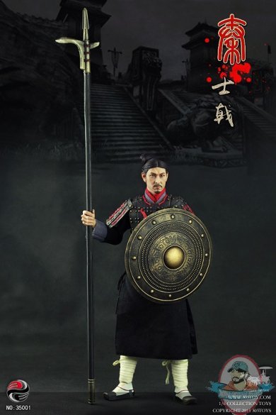 1/6 Qin Soldiers Trident (China Qin Dynasty soldiers) Figure 303 Toys