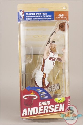 McFarlane NBA 26 Chris Andersen Miami Heat  SILVER CHASE