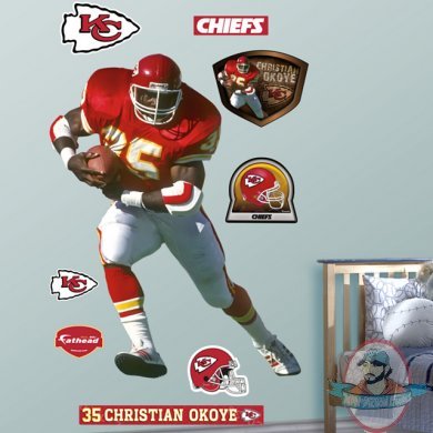 Fathead Christian Okoye Kansas City Chiefs NFL Fathead Christian Okoye Kansas City Chiefs NFL