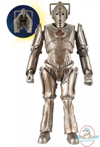 Doctor Who 5 inch figure Cyberman Face Damage Underground Toys Doctor Who 5 inch figure Cyberman Face Damage Underground Toys