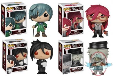 Pop! Animation: Black Butler Set of 4 Vinyl Figure by Funko