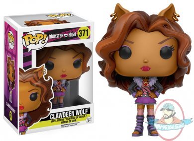 Pop! Monster High Clawdeen Wolf #371 Vinyl Figure by Funko