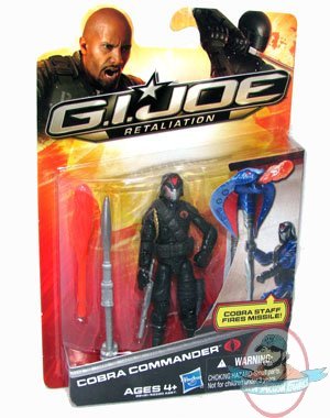 GI Joe Retaliation 2012 3.75 inch Cobra Commander Black Figure Hasbro GI Joe Retaliation 2012 3.75 inch Cobra Commander Black Figure Hasbro