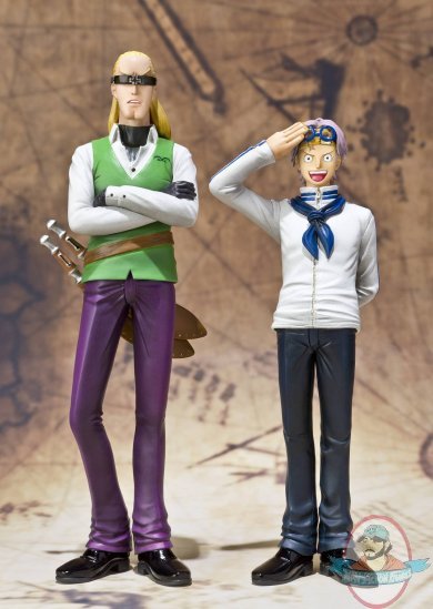 One Piece Coby & Helmeppo Figuarts Zero 2 Pack  by Bandai