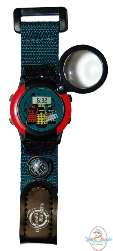 Doctor Who Magnifying Compass Watch by Underground Toys Doctor Who Magnifying Compass Watch by Underground Toys