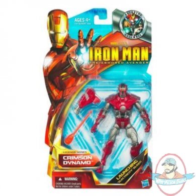 Iron Man Crimson Dynamo 6-inch Marvel Legends Action Figures Wave 1 by Hasbro Iron Man Crimson Dynamo 6-inch Marvel Legends Action Figures Wave 1 by Hasbro