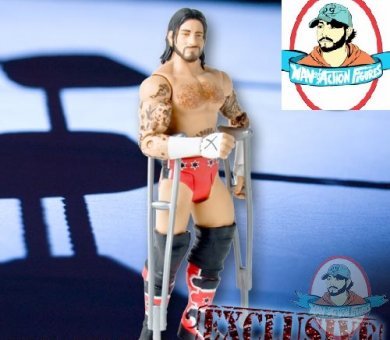 WWE Pair of Regular Crutches for Wrestling Figures