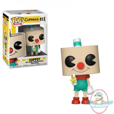 Pop! Games Cuphead Series 2 Cuppet #413 Vinyl Figure by Funko