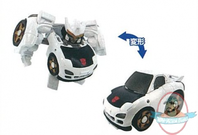 Cute Transformers QT Series Starscream White by Takara