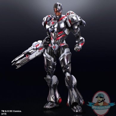 Dc Comics Variant Play Arts Kai Cyborg Action Figure Square Enix