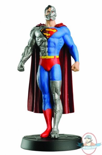 DC Superhero Figurine Collection Magazine #42 Cyborg Superman Eaglemos DC Superhero Figurine Collection Magazine #42 Cyborg Superman Eaglemos