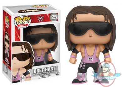 Pop! WWE Bret Hart  #25 Vinyl Figure by Funko F