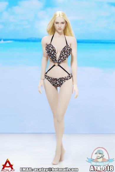 ACPLAY 1:6 Figure Accessorie Swimming Suit Brown & Dots AP-ATX018D ACPLAY 1:6 Figure Accessorie Swimming Suit Brown & Dots AP-ATX018D