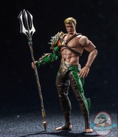 1:18 Scale Injustice 2 Aquaman Figure PX Hiya Toys