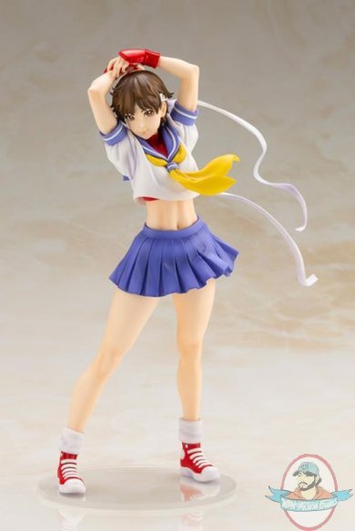 Street Fighter Sakura Bishoujo Statue Round 2 by Kotobukiya