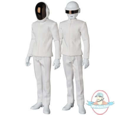 Daft Punk Thomas & Guy-Manuel Real Action Heroes RAH White Suit Daft Punk Thomas & Guy-Manuel Real Action Heroes RAH White Suit