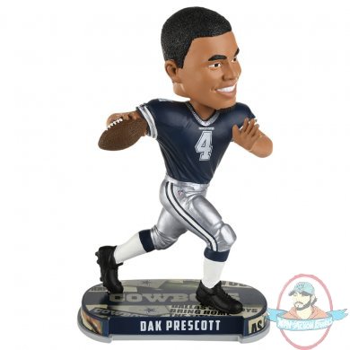 NFL 2017 Dak Prescott Dallas Cowboys BobbleHead Forever 