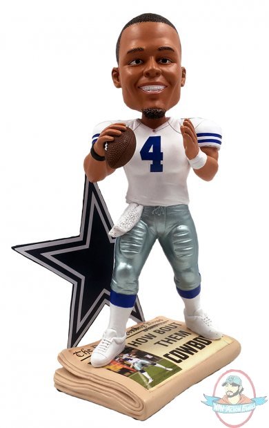 NFL Dak Prescott Dallas Cowboys BobbleHead Forever 