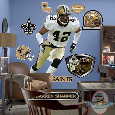 Fathead Darren Sharper New Orleans Saints NFL