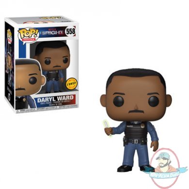 Pop! Movies: Bright Daryl Ward Chase #558 Vinyl Figure Funko