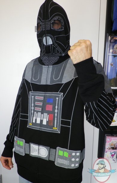  Star Wars Darth Vader Costume Hoodie LG XL 2XL by Freeze