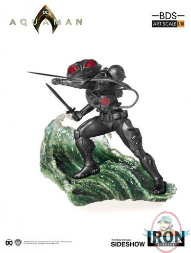 Aquaman Art Scale 1:10 Black Manta Battle Diorama Iron Studios