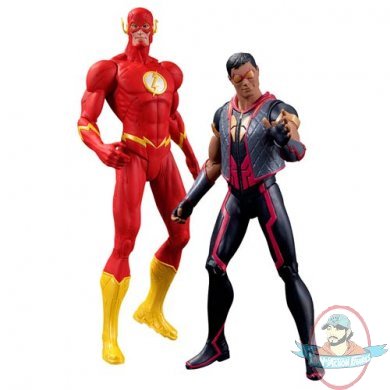 Dc The New 52 The Flash and Vibe 2-Pack Action Figures Dc Collectibles Dc The New 52 The Flash and Vibe 2-Pack Action Figures Dc Collectibles
