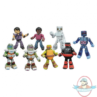 Teenage Mutant Ninja Turtles Minimates Series 4 Display Box of 18    
