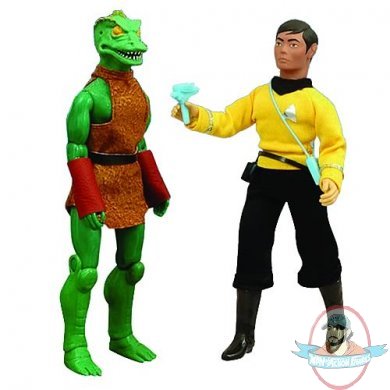 Star Trek Retro Series 7 Sulu and Gorn Action Figure Diamond Select Star Trek Retro Series 7 Sulu and Gorn Action Figure Diamond Select